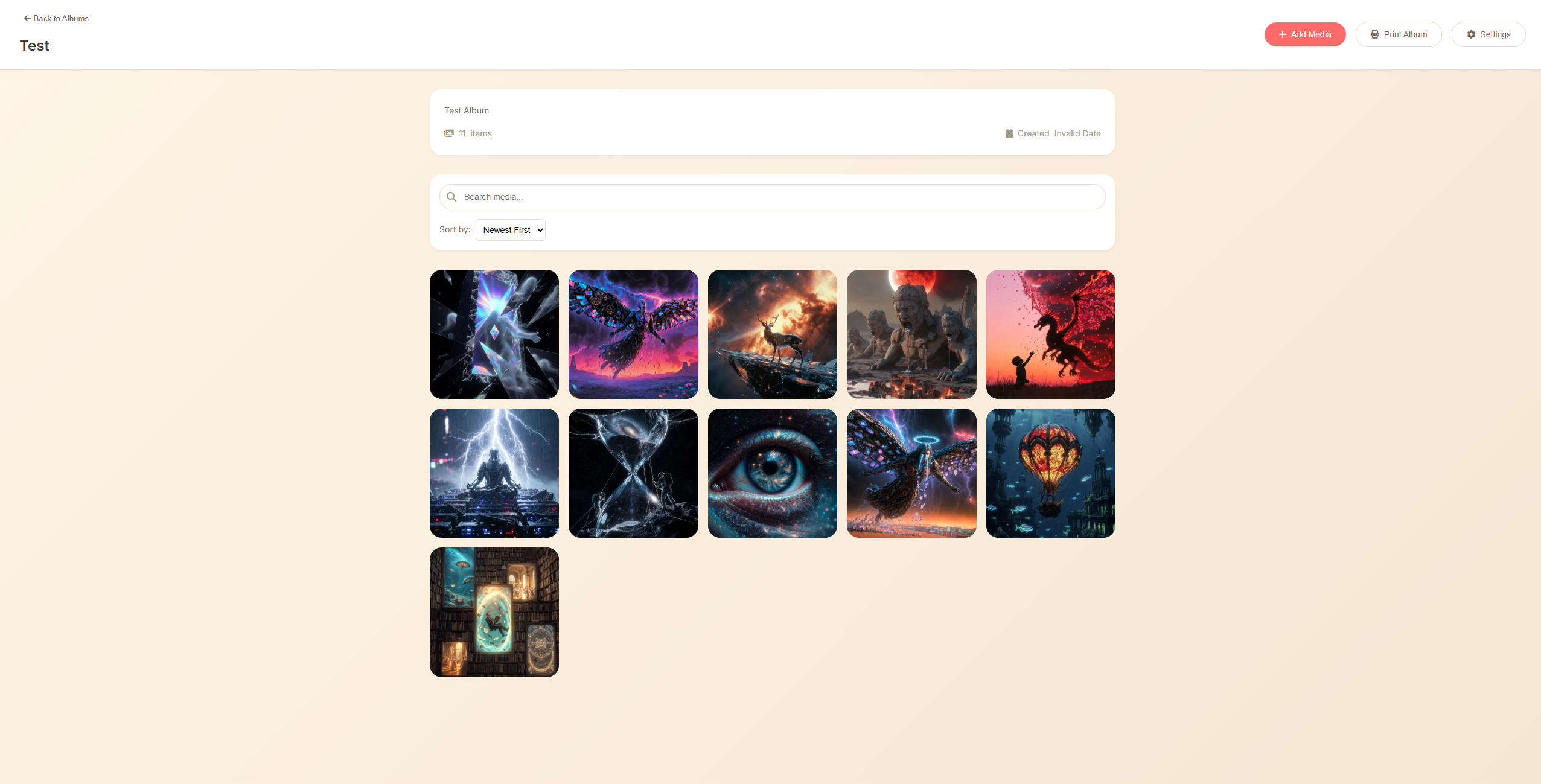 Family Memory Vault screenshot 2